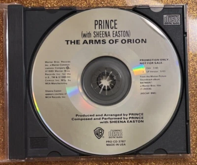 MINT Prince Sheena Easton The Arms of Orion Promo 2tk CD Warner Bros 1989 BATMAN Foto 1 de 3
