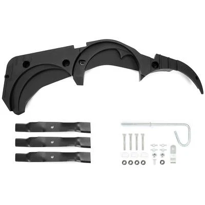 54" Lawn Mower Grass Mulching Kit Attachment w/Blades #BM20827 For John Deere