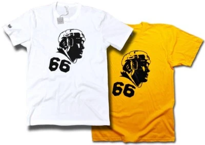 Mario Lemieux "66" sillouette Pittsburgh Penguins t shirt by Backpage Press - Image 1 of 3