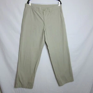 Patagonia Tan Khaki Organic Cotton Pants Men's 35 Straight Leg - Picture 1 of 7