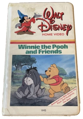Walt Disney Home Video Winnie The Pooh And Friends VHS-RARE VINTAGE - Image 1 of 4