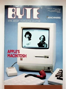1984 February Byte Magazine Apple Macintosh Computer Lisa 2 IBM - Picture 1 of 3