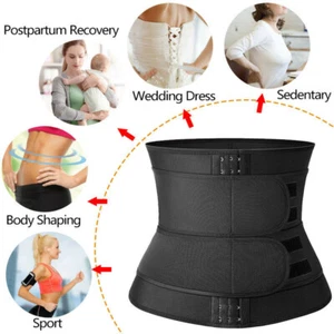 Women Body Shaper Belly Wrap Band Postpartum Belt Support Belly Recovery Girdle+ - Picture 1 of 20