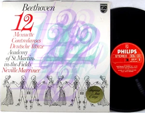 PHILIPS 1978 Beethoven 12 Minuets Dances Contredanses MARRINER 9500 567 NM- - Picture 1 of 3