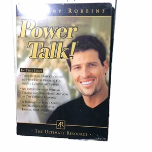 POWER TALK!  THE ULTIMATE RESOURCE AUDIOBOOK  CD TONY ROBBINS - Bild 1 von 4