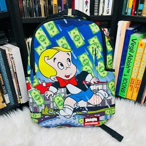 SPRAYGROUND RICHIE RICH MAKIN IT RAIN BACKPACK BOOK BAG - Picture 1 of 5