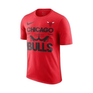 T-Shirt Nike Chicago Bulls Cts Tee Rojo Hombre Hq0588-657 Original - Imagen 1 de 2