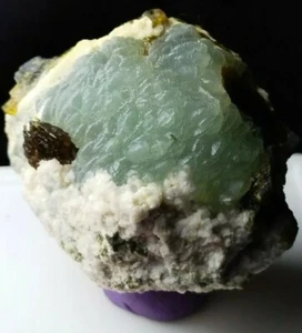 Prehnite combine with Epidote cluster a rare combination-Balochistan Pakistan. - Picture 1 of 10