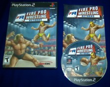 Fire Pro Wrestling Returns ps2 NTSC USA CIB No Tomba Suikoden Thrill Kill ps1