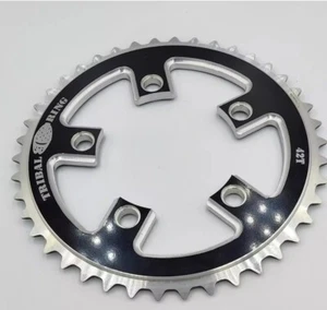 Catena BMX 42T BCD94 ingranaggio ruota media vecchia scuola bicicletta ruota bmx lega - Foto 1 di 6