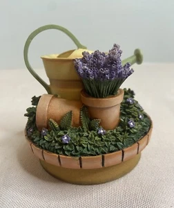 Our America by Yankee Candle Flowers Riego Tarro Candle Topper Tapa Tapper - Imagen 1 de 10