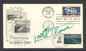 LOWELL THOMAS signed 1959 FDC envelope LAWRENCE OF ARABIA - Picture 1 of 1