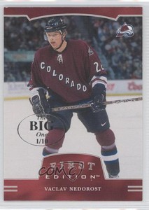 2002 ITG Be A Player First Edition The Big One (Vancouver) /10 Vaclav Nedorost