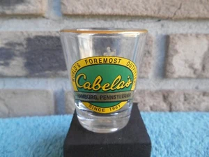 CABELA'S HAMBURG, PENNSYLVANIA RECUERDO DE VIAJE VIDRIO TIRO 2-1/4" DE ALTO - Imagen 1 de 5