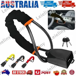 Universal Seat Belt Lock Steering Wheel Lock Security Anti-Theft Handbag Lock AU - Picture 1 of 17