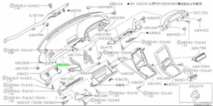 Montaje de permanencia, asistencia de instrumentos para: Nissan Skyline R32 GTR BNR32 89-94 - Imagen 1 de 1