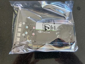 NEW SEALED NVIDIA T1000 8GB DDR6 Graphics Card - Afbeelding 1 van 2