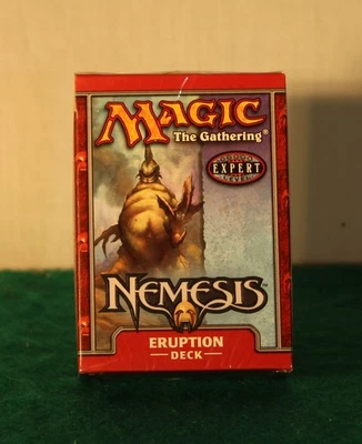 MTG Nemesis ERUPTION Deck--Factory Sealed--Plus BCW Deck Guards - Image 1 of 4