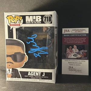 Will Smith Signed Agent J Men In Black Funko Pop! #718 JSA COA AUTOGRAPH AUTHENT - Picture 1 of 2