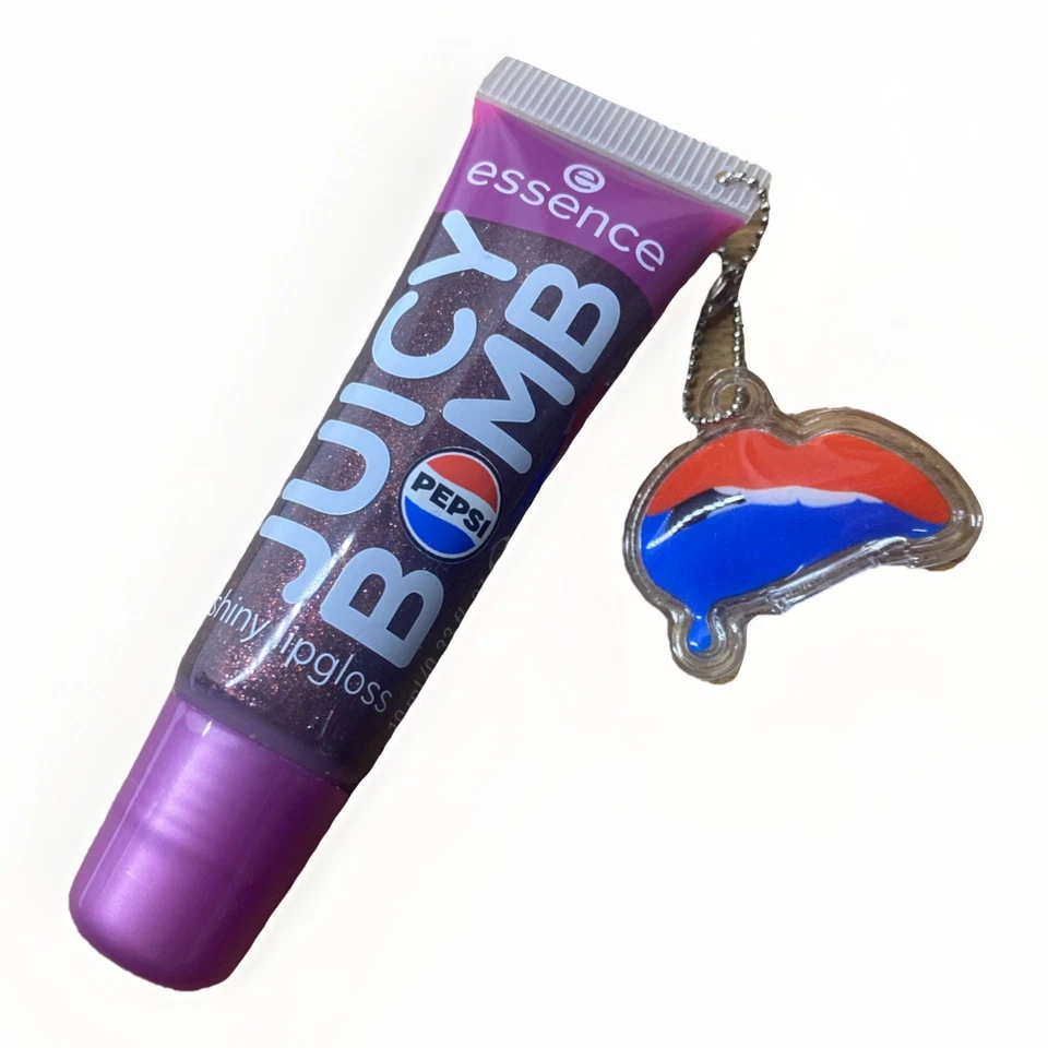 Essence Lipgloss Pepsi Juicy Bomb Shiny 01 Cooling Cola 10 ml Limited Edition
