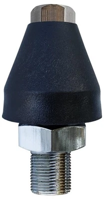 Driver Extreme DRX-2390 Black CB Radio Antenna Heavy Duty Gumdrop Beehive Stud - Image 1 of 3