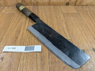 Cuchillo de cocina de chef japonés NAKIRI HIROTOMO NEGRO de colección JP 166/310 mm LL168 Foto 1 de 4