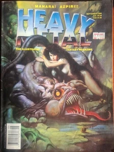 Heavy Metal Fantasy Magazine Septiembre 1996 (Vol. 20 #4) Cómic vintage - Imagen 1 de 9