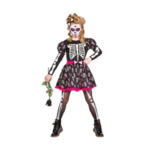 Wicked Costumes - Skull Of The Dead Costume - Girls - Picture 1 of 5