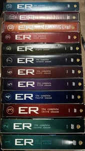 ER NBC’s Iconic Medical Drama Seasons 1-12 DVD Box Sets Excellent Condition - Picture 1 of 1