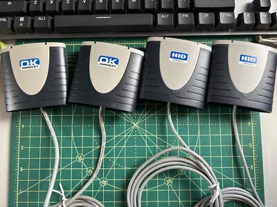 4x HID Omnikey 3121 NFC Smart Card Reader USB 2.0 - Image 1 of 2