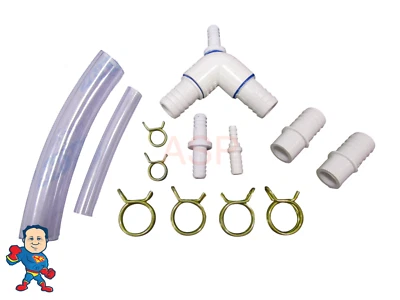 AMERICAN SPA PARTS Circulation Pump Fitting Watkins Hotspring 3/4" bar x 3/4" Barb 3/8" Barb Kit