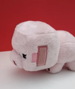 MINDCRAFT PIG Pork Chop Plush Pink 6 in long x 4 in tall Preowned - Picture 1 of 10