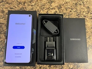 Samsung Galaxy S10e SM-G970U 128GB, Full Unlocked GSM+CDMA Excellent- Black - Picture 1 of 8