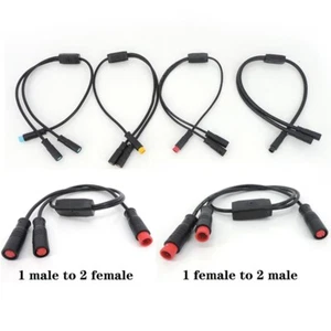 2/3/4/5/6 pines M8 1 hembra macho a 2 macho hembra Ebike cable divisor impermeable - Imagen 1 de 14
