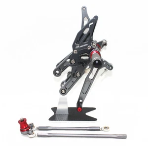 MAD-MOTO Full Adjustable Rearset Rear Sets Foot Pegs For CBR1000RR 2004-2007 - Picture 1 of 11