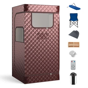 3L Mobile Dampfsauna Heimsauna Wärmekabine Saunakabine Zuhause 1000W - Bild 1 von 27