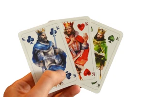 Spielkarten (32 Blatt) - Fantasie-Spielkarte für Skat/Mau-Mau/ Leipziger Bild - Bild 1 von 5