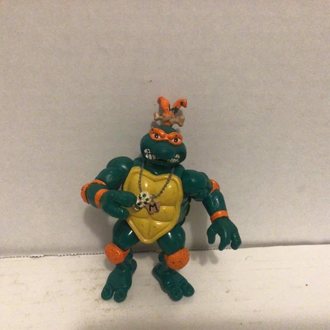 Vintage TMNT 1993 Dino Caveman Mike Cover