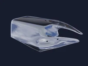 Windschild klar passend für KawasakiZ800 2013-2016 - Bild 1 von 2