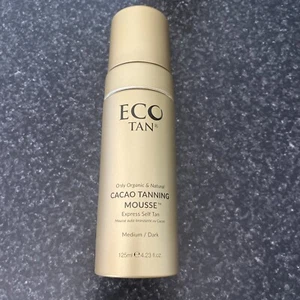 Eco Tan Cacao Tanning Mousse 125ml med/dark Brand New - Picture 1 of 2