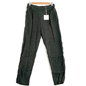 Sass & Bide Ace of Spades Pants Womens Size 10 Dark Khaki Green New With Tags - Picture 1 of 12