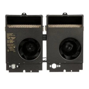 240/208-volt 3,000/2,250-watt Com-Pak Twin In-wall Fan-forced Replacement Heater - Picture 1 of 9
