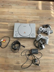 Vintage Playstation 1 SCPH-1001 Rare 1st Generation Audiophile PS1 Free Shipping - Picture 1 of 14