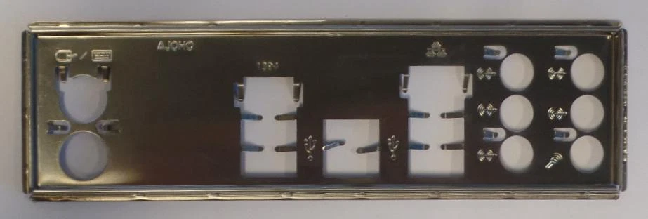 ASRock P5B-DE  Blende - Slotblech - IO Shield      #27905 - Bild 1 von 1