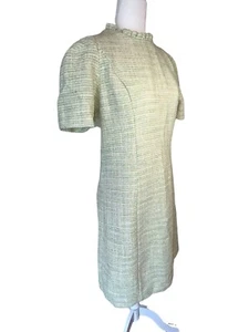 NWOT Nanette Lepore Women’s Light Green Tweed Dress; Size 12 - Picture 1 of 8