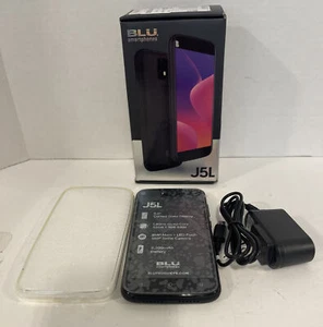 BLU J5L J0050WW 32GB GSM Android Smart Phone - Black - Afbeelding 1 van 7