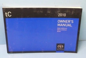 10 2010 Scion TC MANUAL DEL PROPIETARIO - Imagen 1 de 1