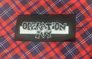 Parche Hiedra Operación "Logo" Hágalo Usted Mismo - Corteza Punk Restante Crack Star Hipsters - Imagen 1 de 1