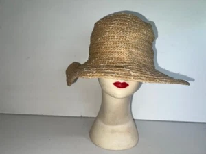 Gap Girls Kids Brown Wide Brim Summer Sun Holiday Beach Hat (10-13YRS) OLS-HT004 - Picture 1 of 4