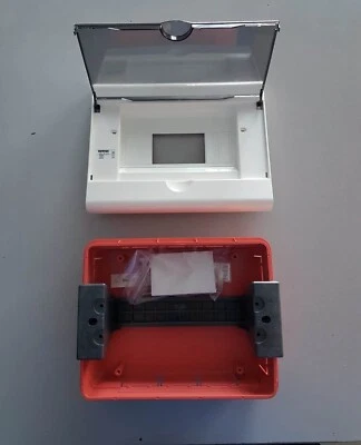 CENTRALINO QUADRO INCASSO COMPLETO PORTA GEWISS 40225 BIANCO FUME' 8 MODULI DIN